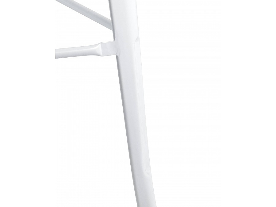 Стул барный TOLIX белый глянцевый