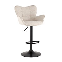 Стул барный Гранд серо-бежевый