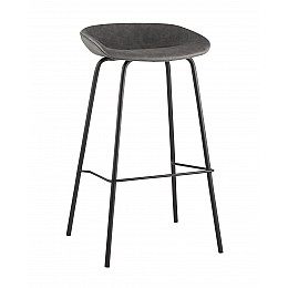 Стул барный Beetle Lite PU серый