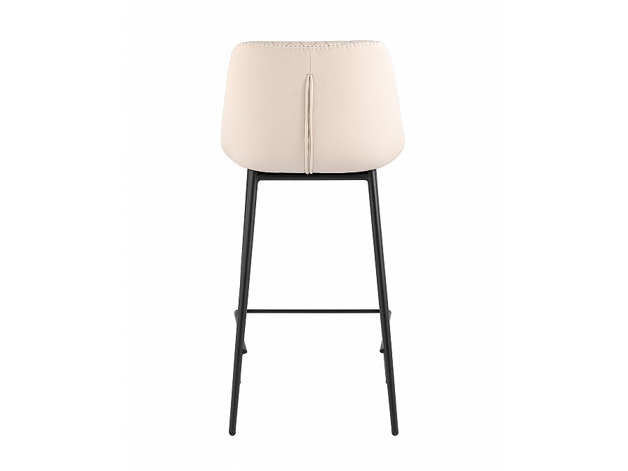 Стул барный Arch экокожа светло-серый