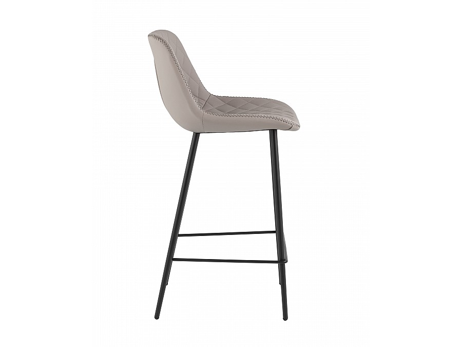 Стул барный Arch экокожа серый