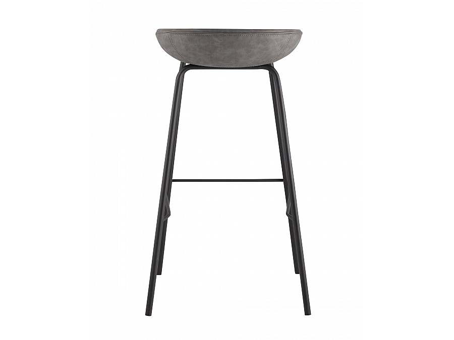 Стул барный Beetle Lite PU серый