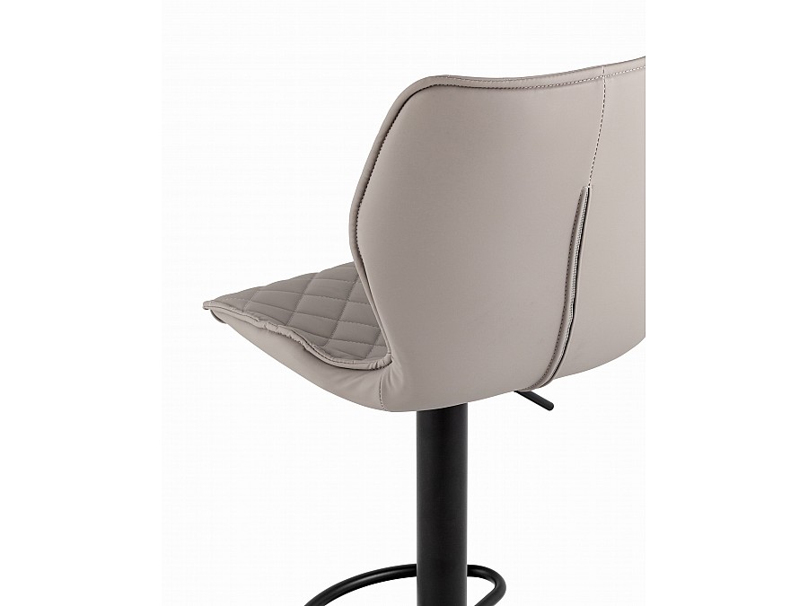 Стул барный Dome экокожа серый 2 шт