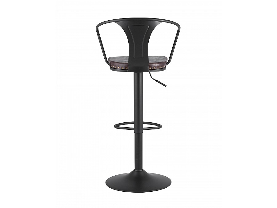 Стул барный TOLIX ARMS SOFT черный матовый