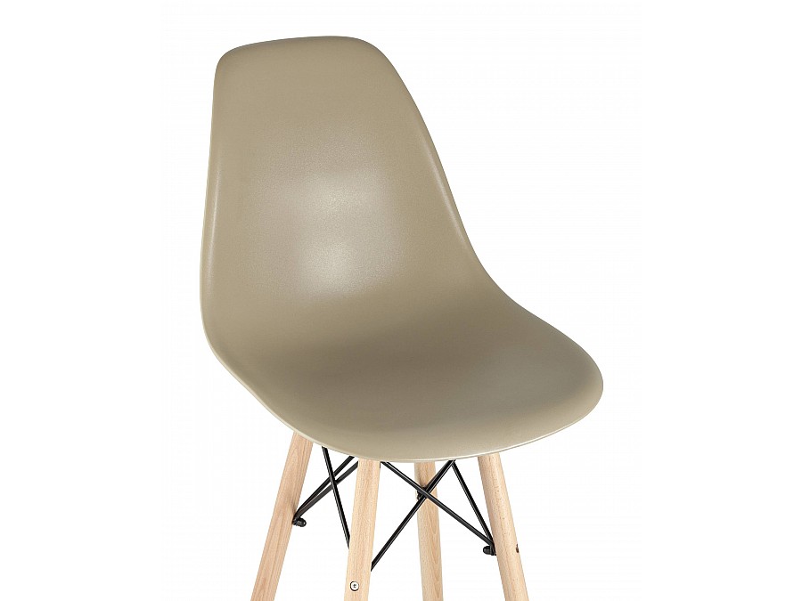 Стул DSW барный бежевый