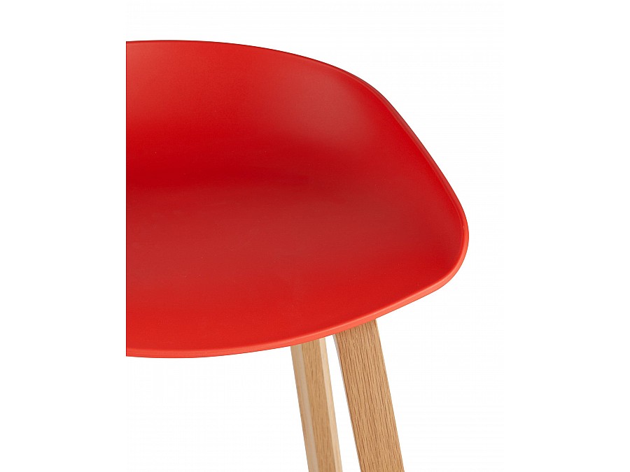 Стул барный LIBRA КРАСНЫЙ