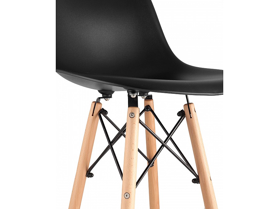 Стул DSW барный черный