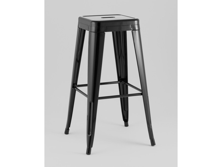 Стул барный TOLIX черный глянцевый KD