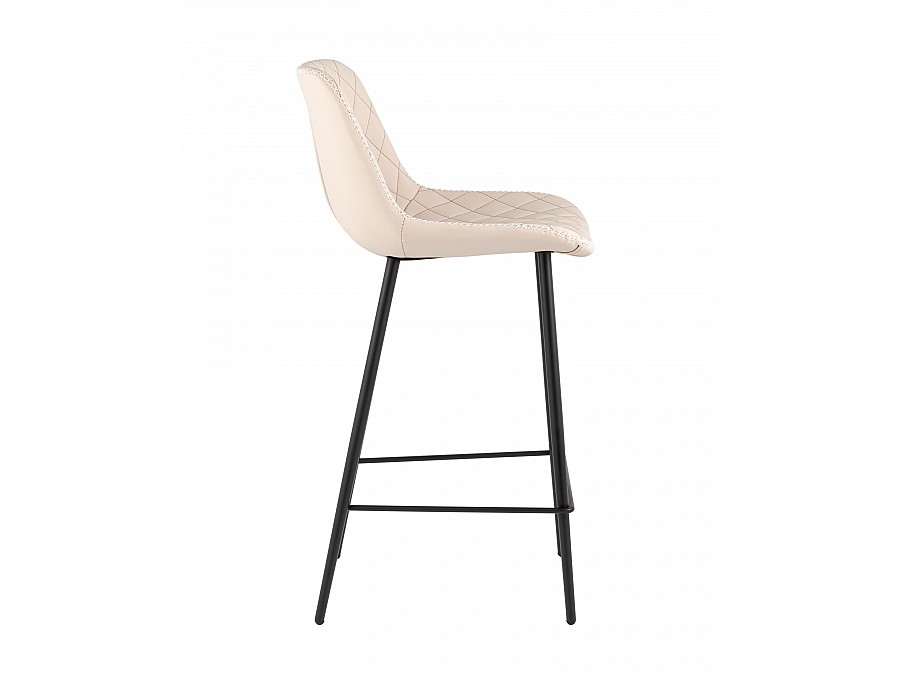 Стул барный Arch экокожа светло-серый