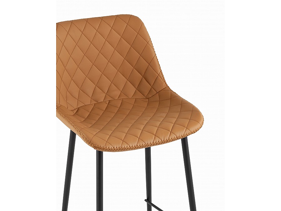 Стул барный Arch экокожа коричневый