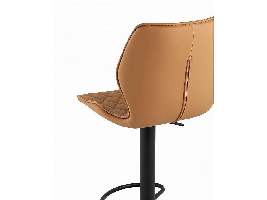 Стул барный Dome экокожа коричневый 2 шт