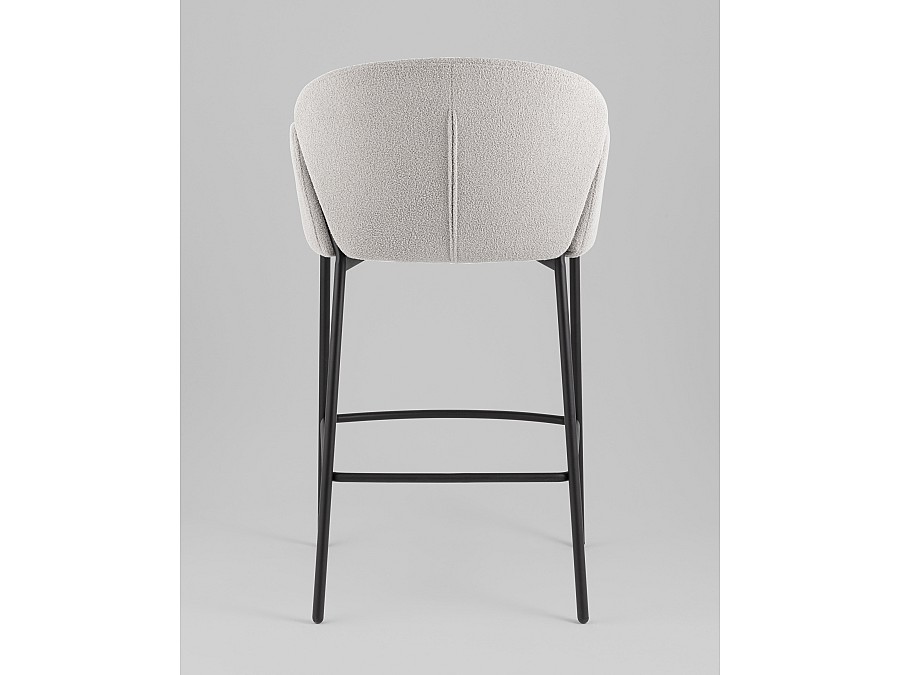 Стул барный Melia светло-серый