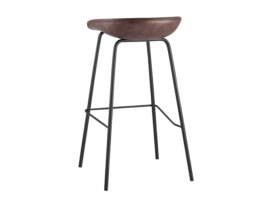 Стул барный Beetle Lite PU коричневый