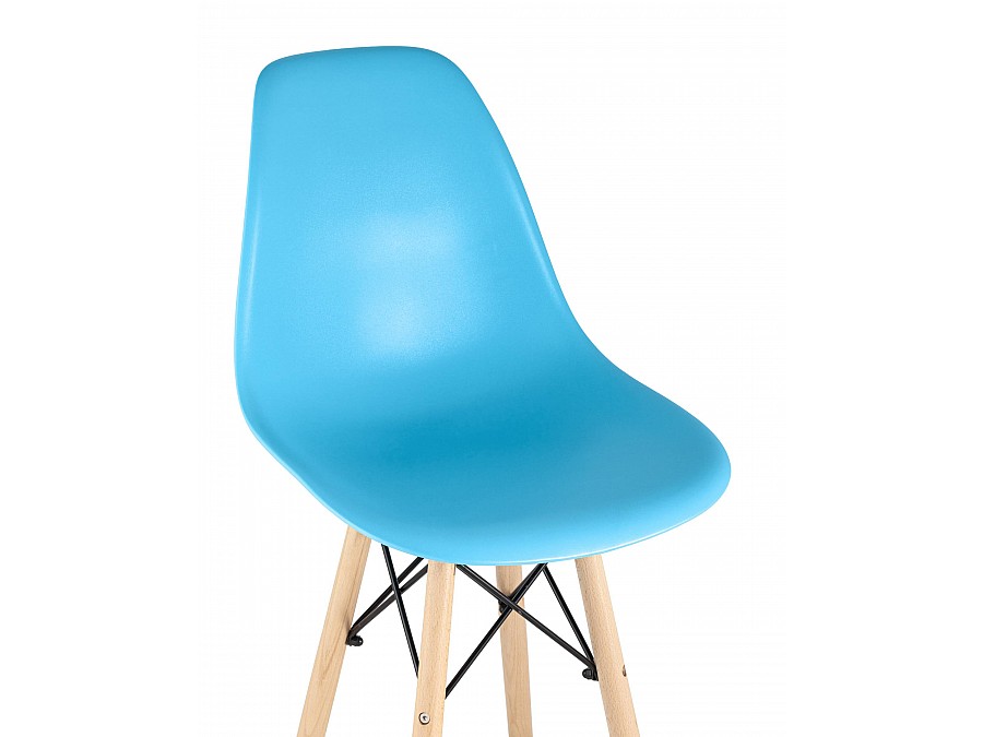 Стул DSW барный бирюзовый