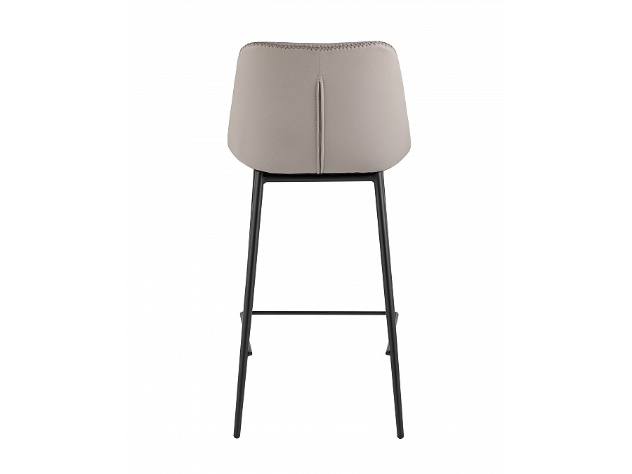 Стул барный Arch экокожа серый