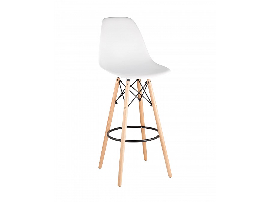 Стул DSW барный белый