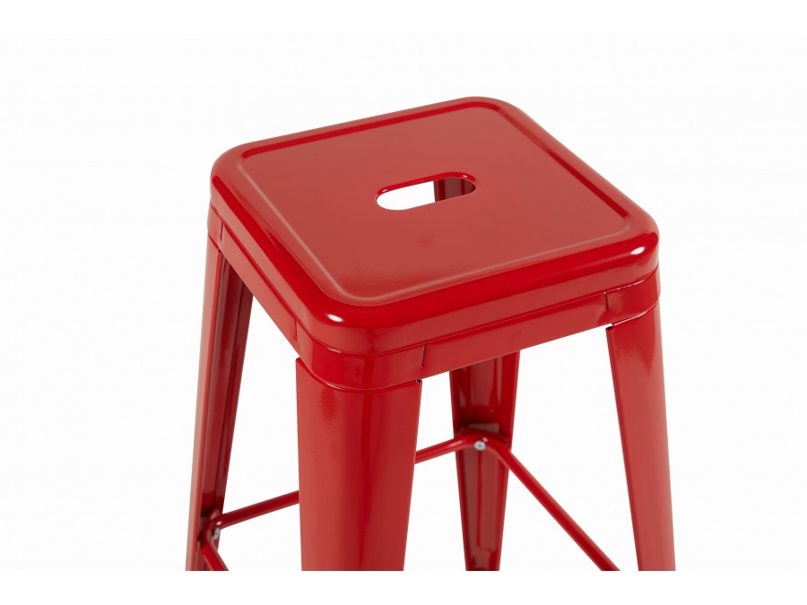Стул барный TOLIX красный глянцевый KD 4 шт.