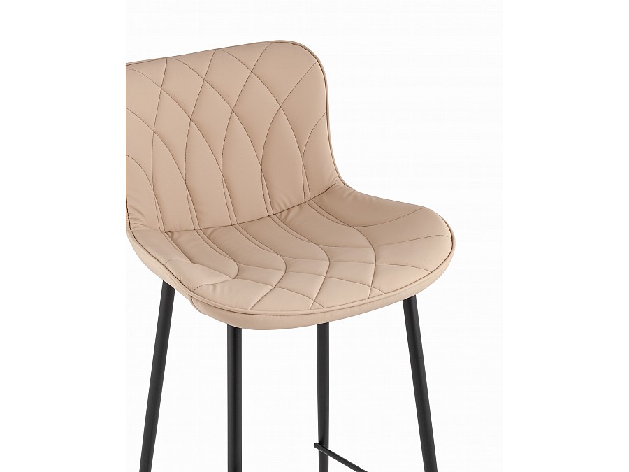 Стул барный Vault экокожа бежевый