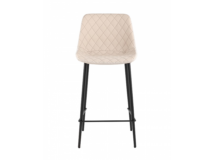 Стул барный Arch экокожа светло-серый