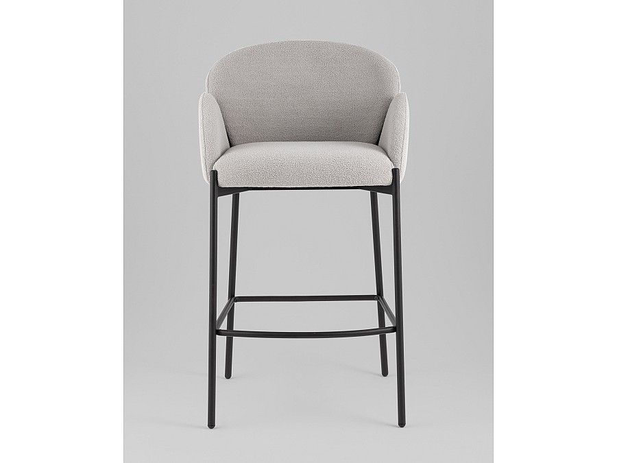 Стул барный Melia светло-серый