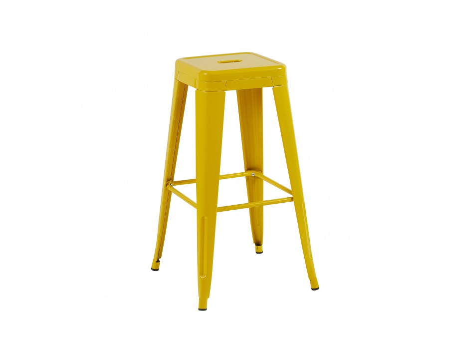 Стул барный TOLIX желтый глянцевый KD 4 шт.