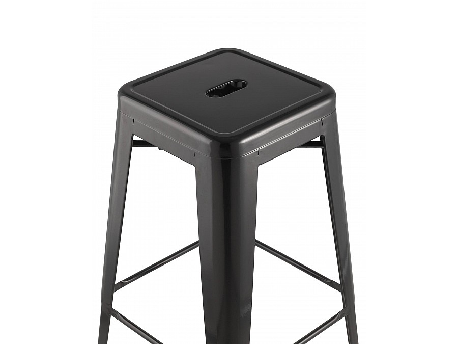 Стул барный TOLIX черный глянцевый