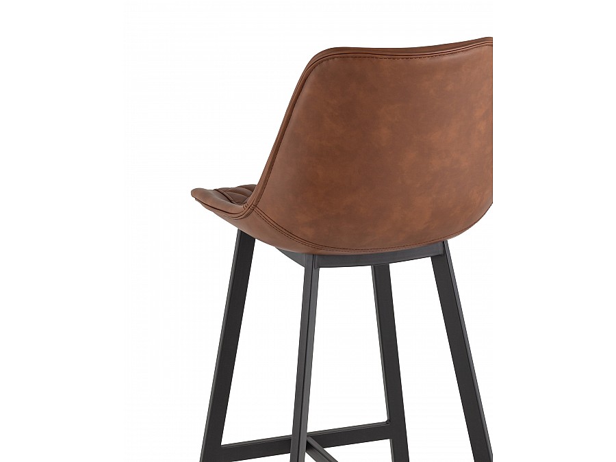 Стул барный TEXAS экокожа коричневый