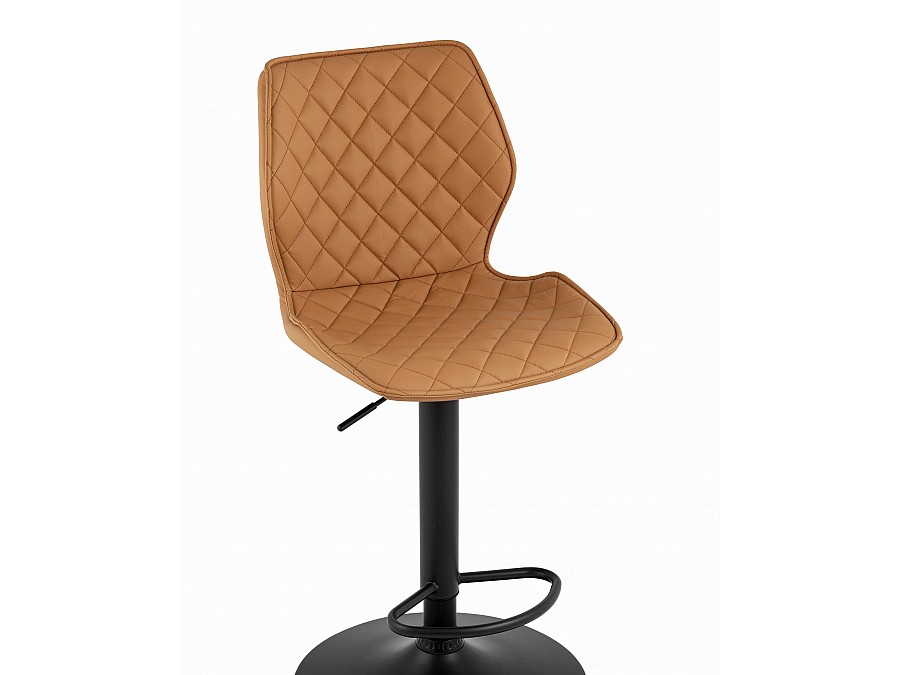 Стул барный Dome экокожа коричневый