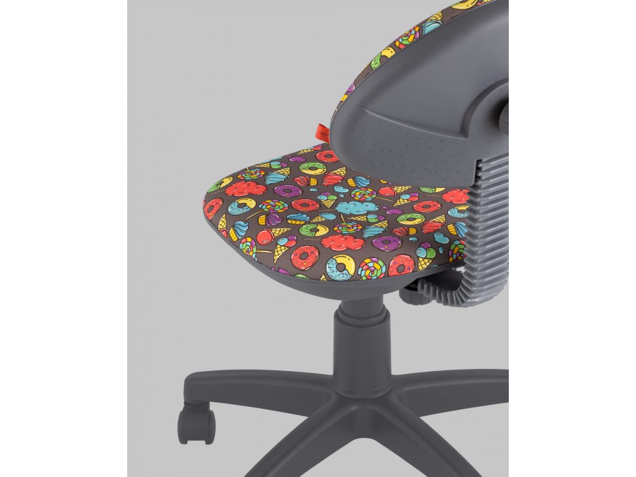 Кресло компьютерное детское УМКА sweets серый пластик