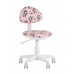 Кресло компьютерное детское УМКА Girls пластик белый