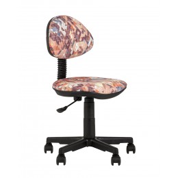 Кресло компьютерное детское УМКА абстракция оранжевый