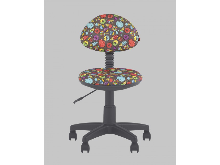 Кресло компьютерное детское УМКА sweets серый пластик