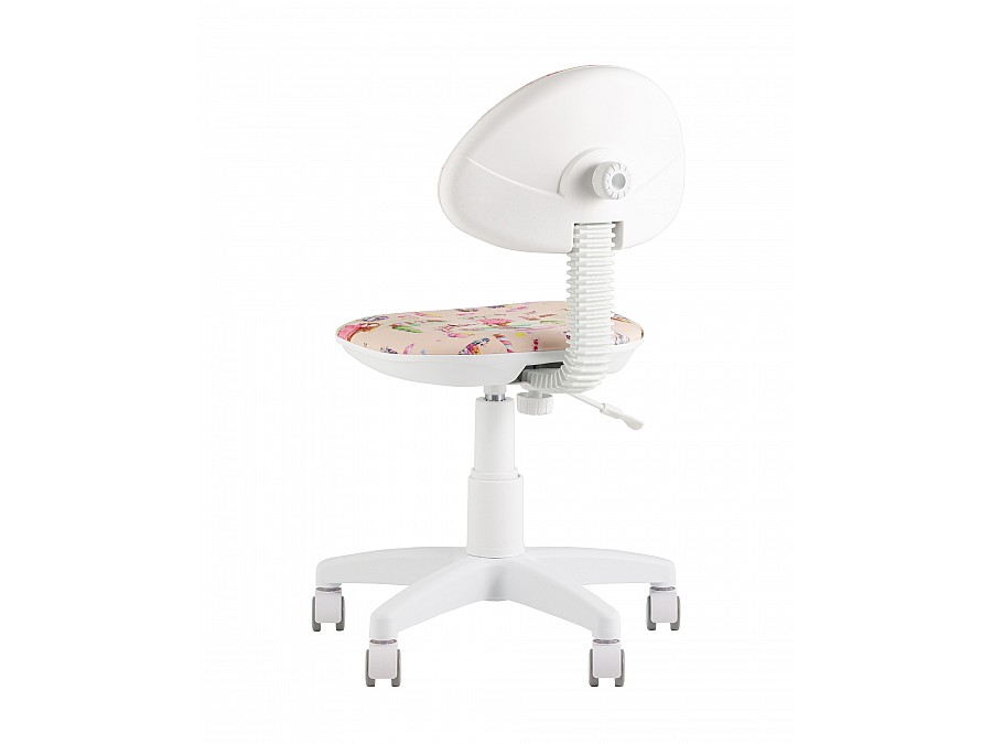 Кресло компьютерное детское УМКА Princesski пластик белый