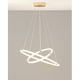 Светодиодная подвесная люстра Moderli V2914-PL Lama LED 96W