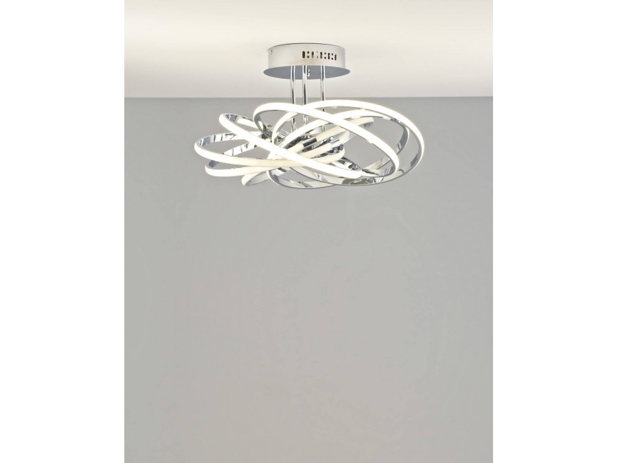 Светодиодная потолочная люстра с пультом Moderli V2831-CL Arrow LED 280W