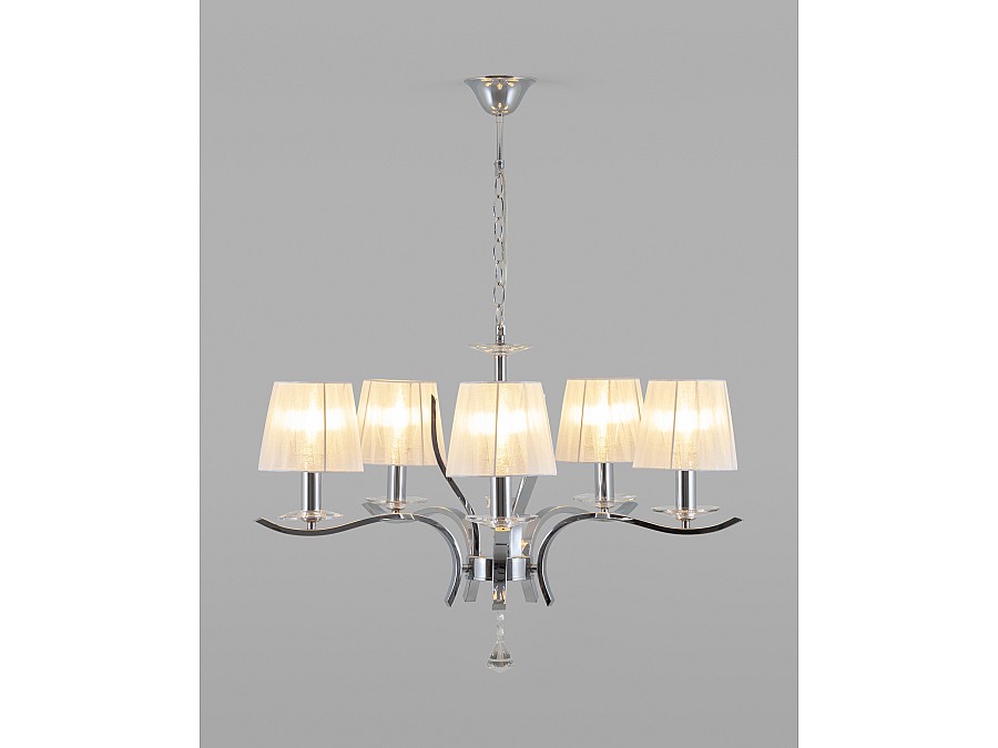 Люстра подвесная Moderli V2551-5P Silvestor 5*E14*60W