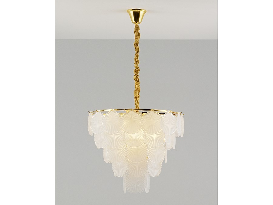 Хрустальная подвесная люстра Moderli V2370-12P Tears 12*E14*60W