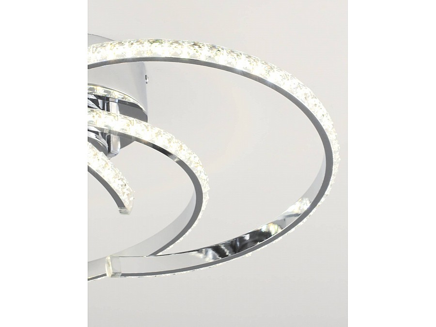 Светодиодная потолочная люстра с пультом Moderli V2784-CL Ello LED 90W