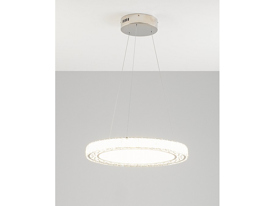 Светодиодная подвесная люстра Moderli V1600-PL Ice LED*107W