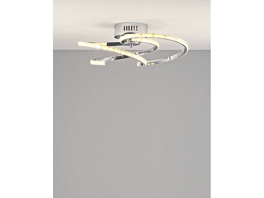 Светодиодная потолочная люстра с пультом Moderli V2784-CL Ello LED 90W