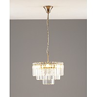 Люстра подвесная Moderli V10736-4P Crystal