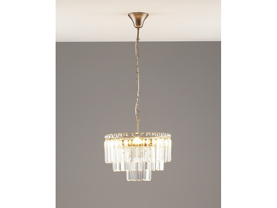 Люстра подвесная Moderli V10736-4P Crystal