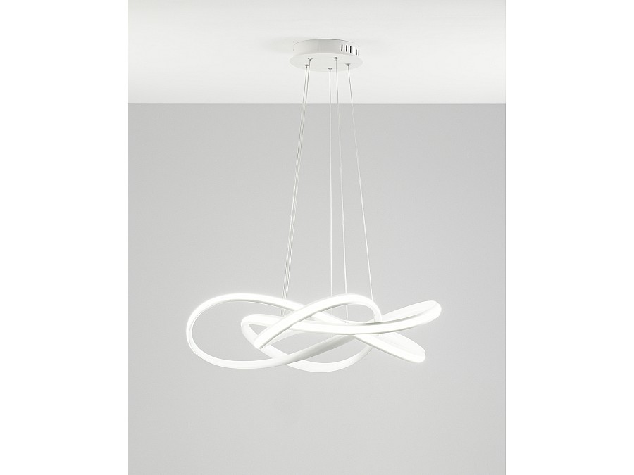 Светодиодная подвесная люстра с пультом Moderli V2792-PL Tiara LED 188W