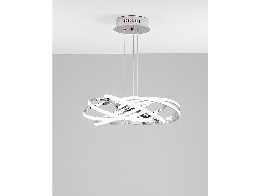 Светодиодная подвесная люстра с пультом Moderli V2832-PL Arrow LED 280W