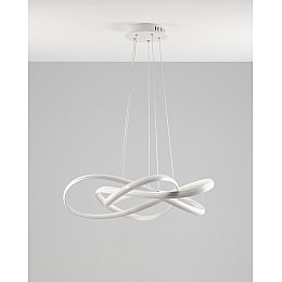 Светодиодная подвесная люстра с пультом Moderli V2792-PL Tiara LED 188W