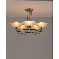 Люстра потолочная Moderli V1204-5C Lione 5*E27*60W