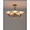Люстра потолочная Moderli V1204-5C Lione 5*E27*60W