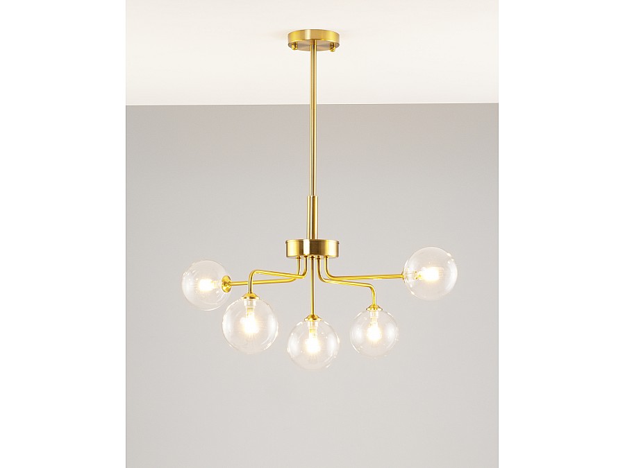 Потолочная люстра Moderli V2180-C Heavy 5*G9*5W