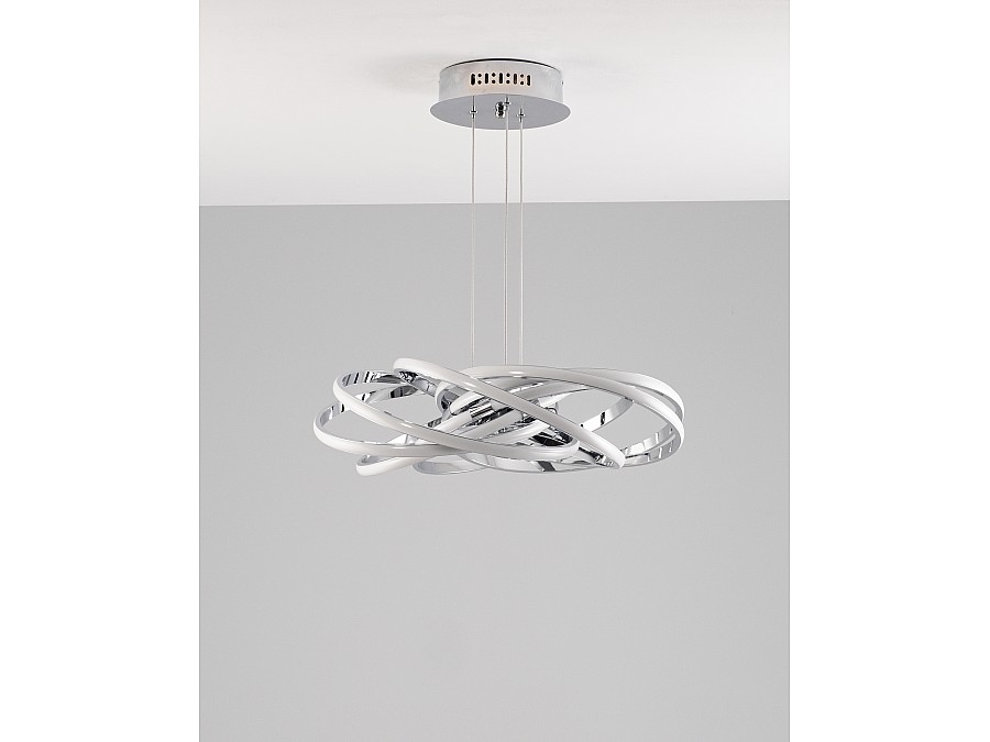 Светодиодная подвесная люстра с пультом Moderli V2832-PL Arrow LED 280W