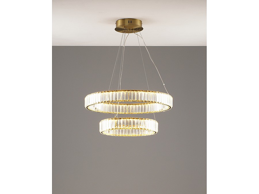 Люстра подвесная светодиодная Moderli V10732-PL Asti